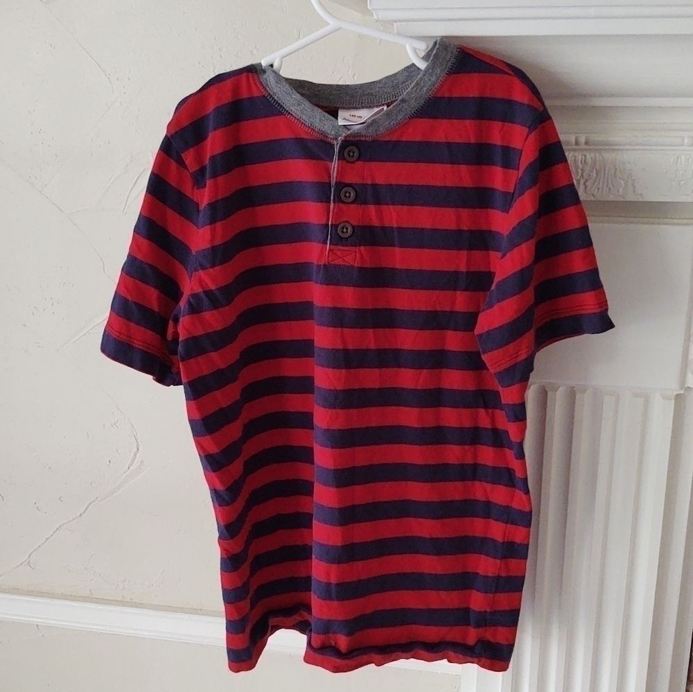 HANNA Andersson | Striped Henley Tee